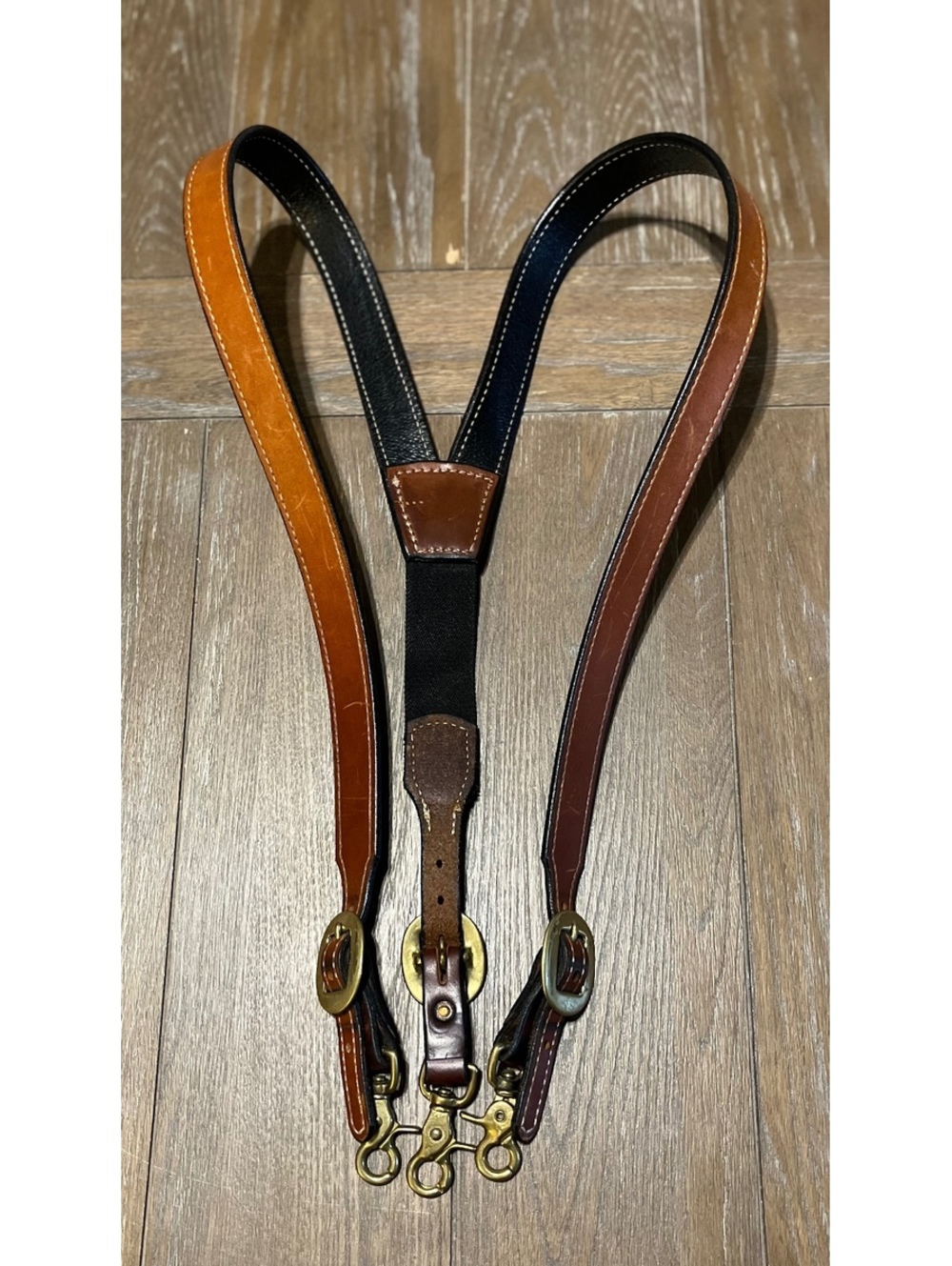 Van Horn Saddlery Custom Leather Suspenders Galluses Cowboy Western Ogallala NE